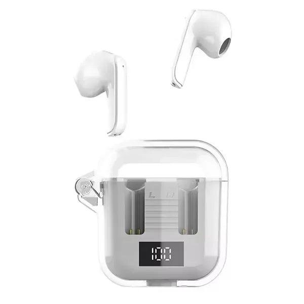Wireless Earbuds With Digital Power Display