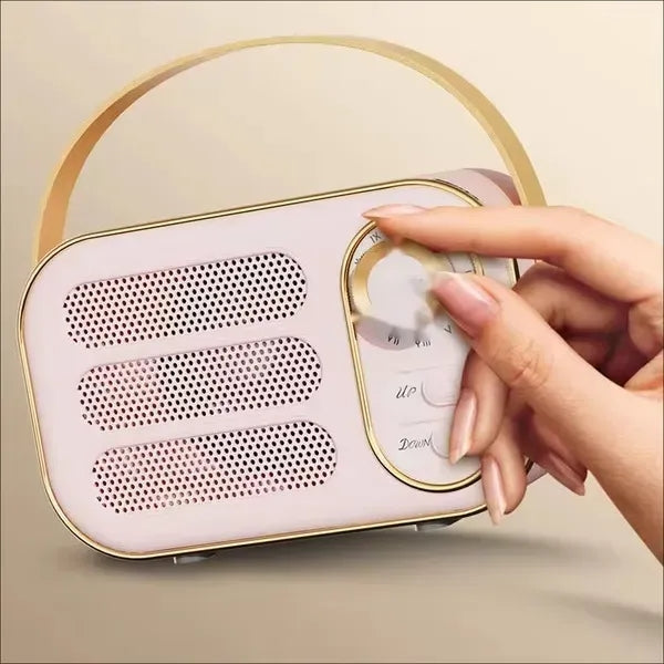 AWS Retro Boom FM Radio & Wireless Speaker