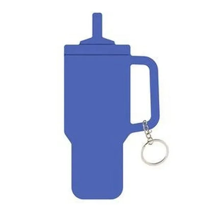 Intrepid Tumbler Shaped Silicone Key Ring