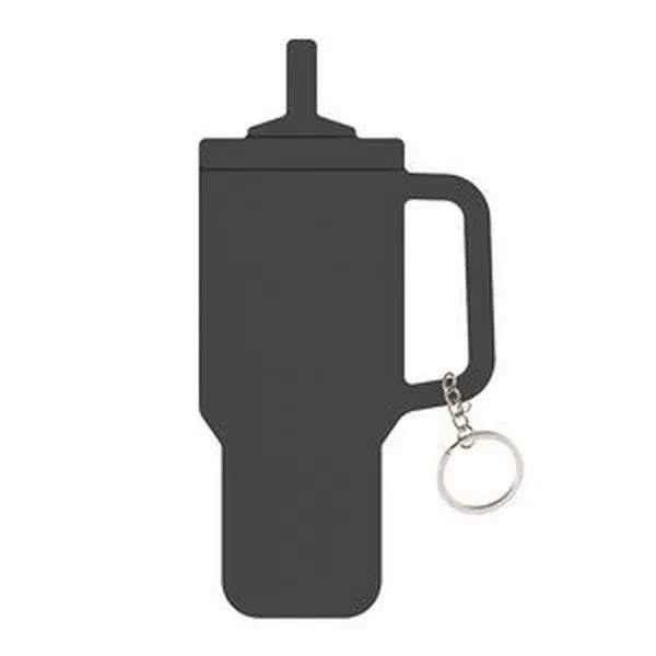 Intrepid Tumbler Shaped Silicone Key Ring