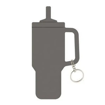 Intrepid Tumbler Shaped Silicone Key Ring