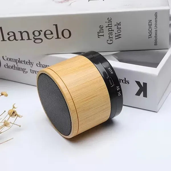 Allegro Wood Grain Wireless Speaker 2.0