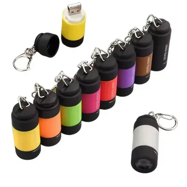 Rechargeable LED Light Key Chain