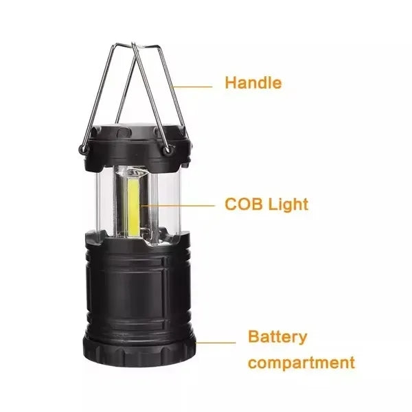 Rechargeable COB Pop-Up Lantern