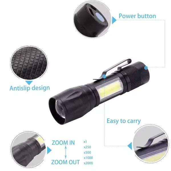 Torch Rechargeable Flashlight