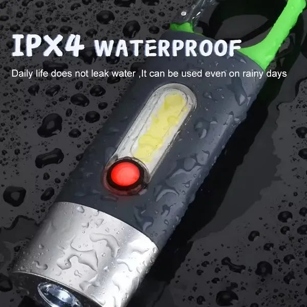 Rechargeable Carabiner COB Flashlight