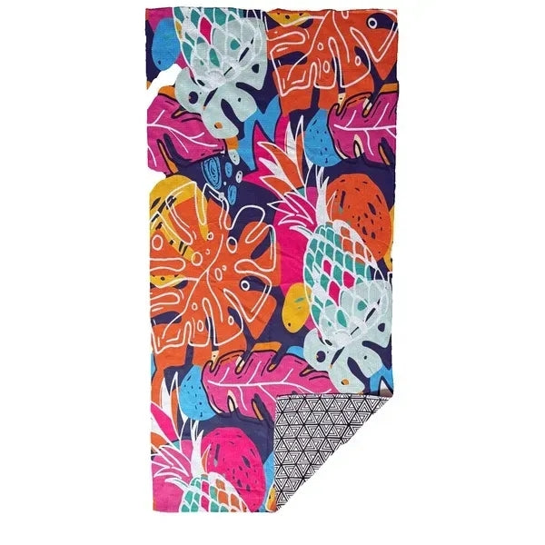 30" X 60" Sand-Free Waffle Beach Towel