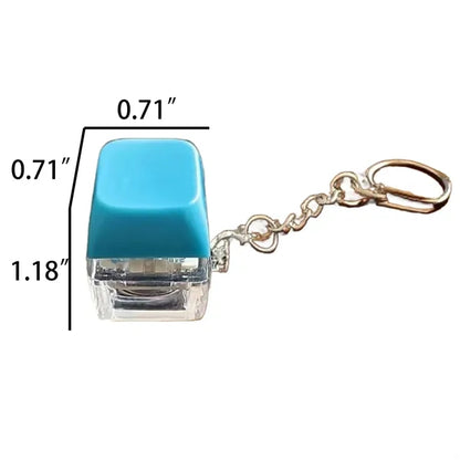 Keyboard Keychain Stress Relief Toy Portable Fun Fidget Gift