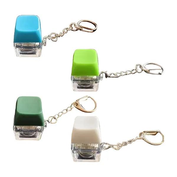 Keyboard Keychain Stress Relief Toy Portable Fun Fidget Gift
