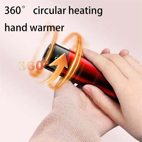 5000mAh Power Bank with Flashlight and Hand Warmer Function