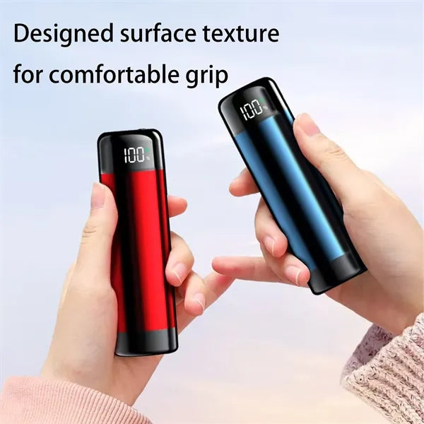 5000mAh Power Bank with Flashlight and Hand Warmer Function