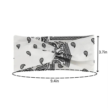 Paisley Print  Headbands Criss