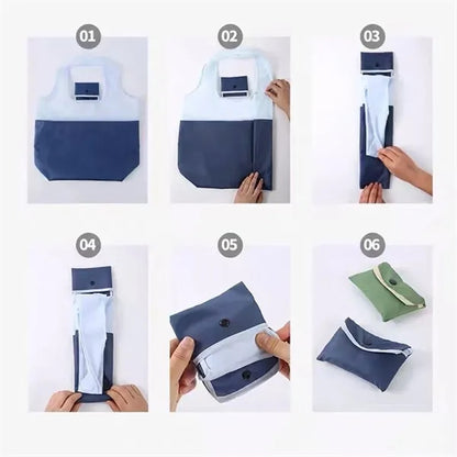 Large Capacity Foldable Portable Recycled Shopping Bag