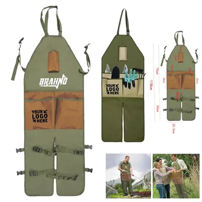 Gardening Work Apron With Big Pockets For Men