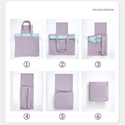Foldable Drawstring Folding Shopping Bag