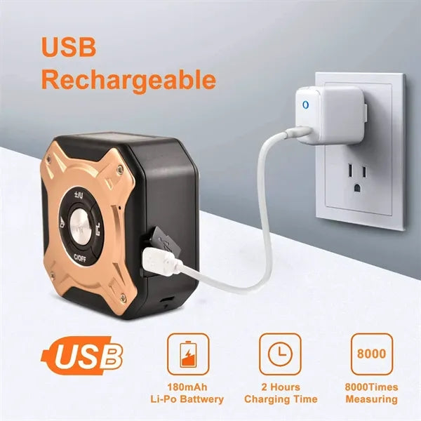 Three-In-One Rechargeable Infrared Laser Rangefinder