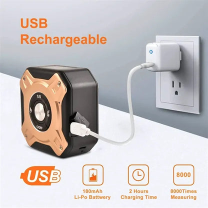 Three-In-One Rechargeable Infrared Laser Rangefinder