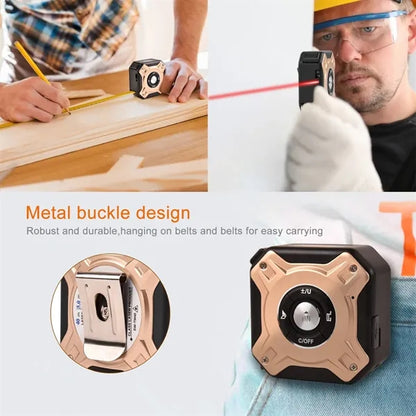 Three-In-One Rechargeable Infrared Laser Rangefinder