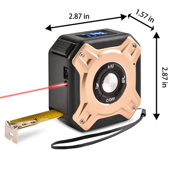 Three-In-One Rechargeable Infrared Laser Rangefinder