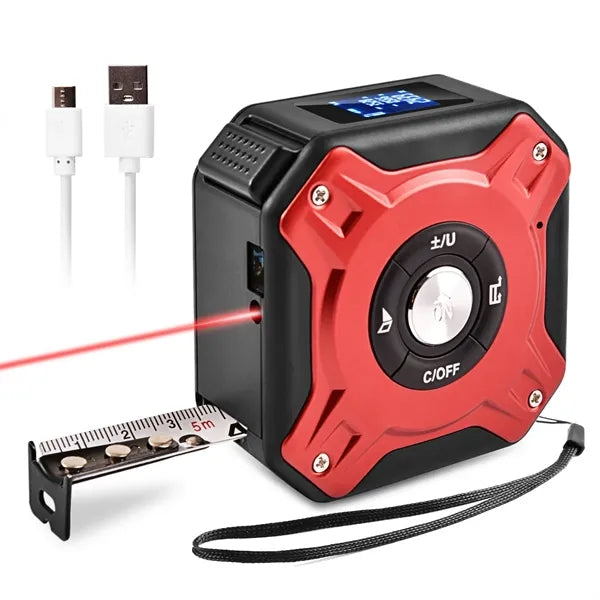 Three-In-One Rechargeable Infrared Laser Rangefinder
