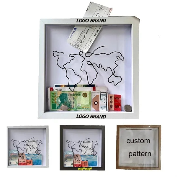 Frame Ticket Memory Shadow Box Display Case