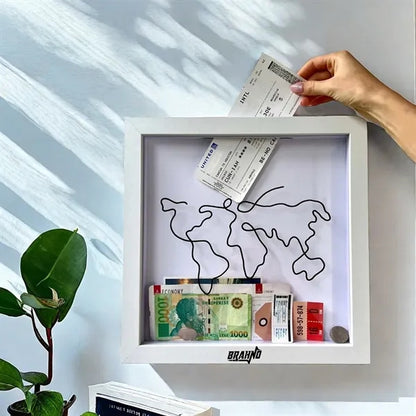 Frame Ticket Memory Shadow Box Display Case