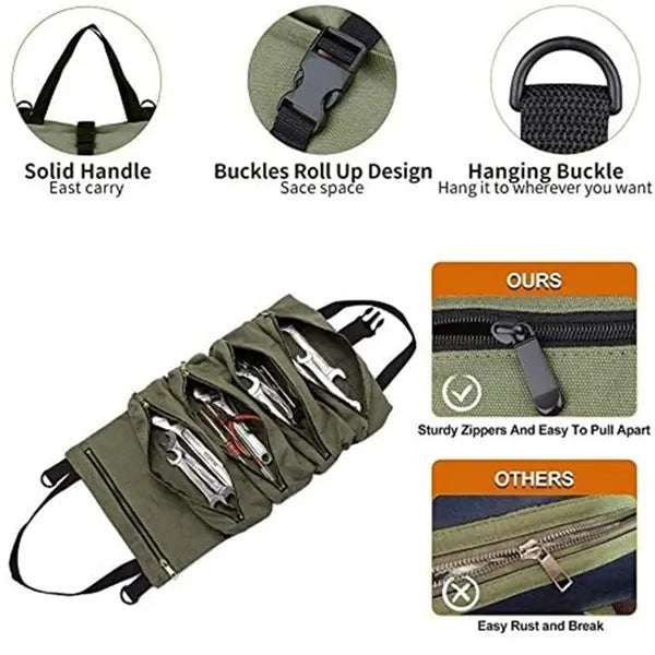 Multi-Purpose Roll Up Tool Bag