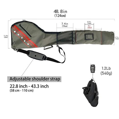 Portable Foldable Golf Club Travel Bag