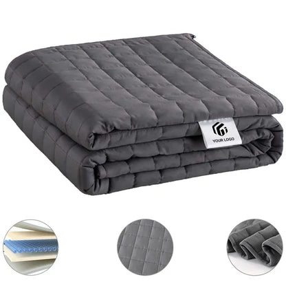 Camping home portable sleep breathable weighted blanket