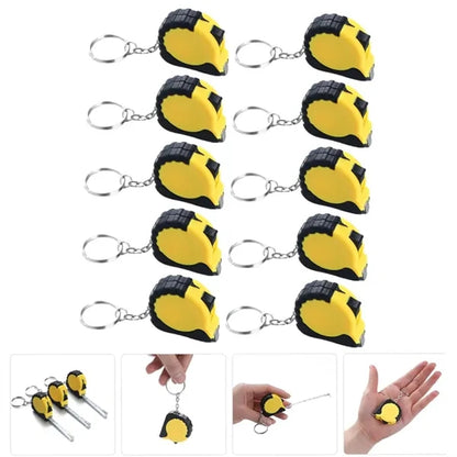 Portable Mini Retractable Measuring Tape Tool With Keychain