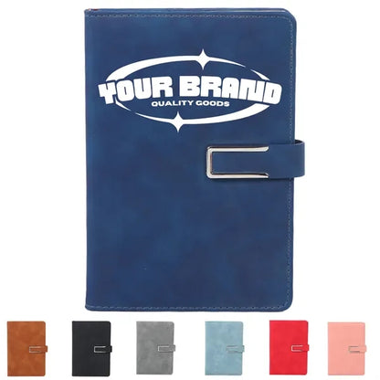 A5 Simple Business Magnetic Buckle Hardcover Notebooks