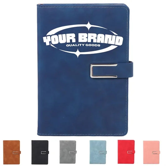A5 Simple Business Magnetic Buckle Hardcover Notebooks