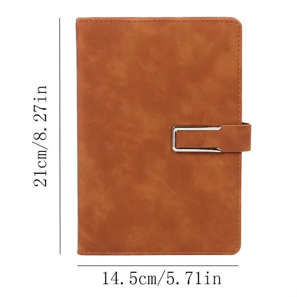 A5 Simple Business Magnetic Buckle Hardcover Notebooks