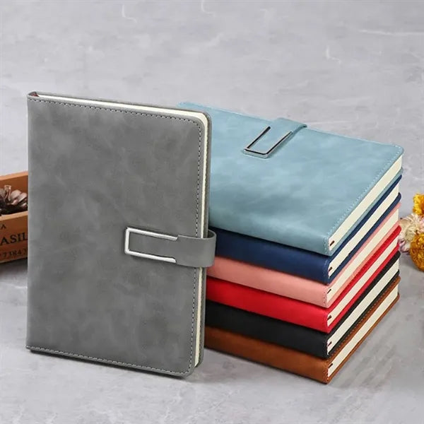 A5 Simple Business Magnetic Buckle Hardcover Notebooks