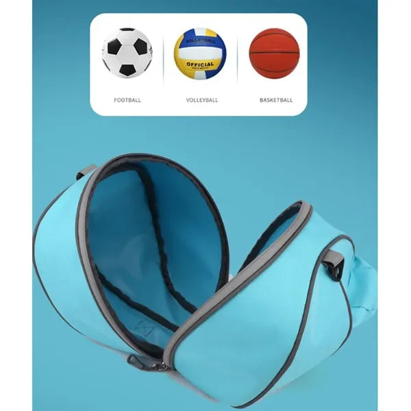 20L Portable Oxford Cloth Ball Bag Sports Storage Backpack
