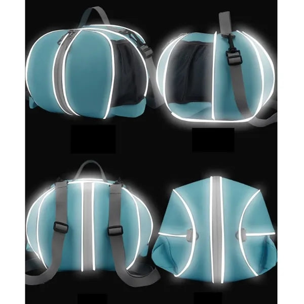 20L Portable Oxford Cloth Ball Bag Sports Storage Backpack