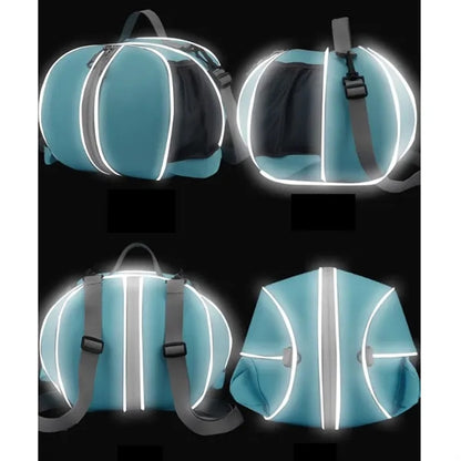 20L Portable Oxford Cloth Ball Bag Sports Storage Backpack