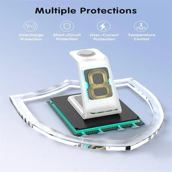 3 in 1 Phone Charger Stand
