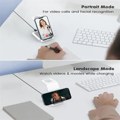 3 in 1 Phone Charger Stand