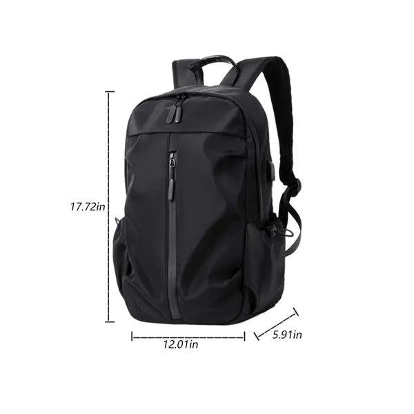 Large USB Travel Business Computer Laptop Bag Backpack