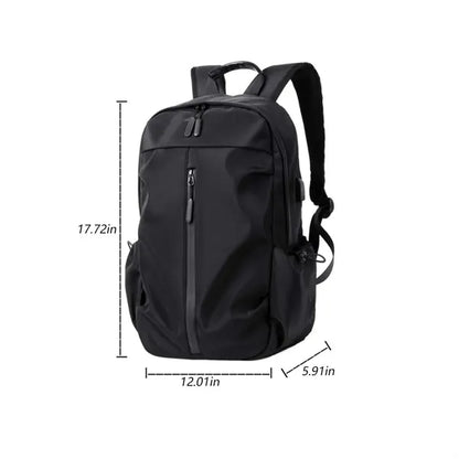 Large USB Travel Business Computer Laptop Bag Backpack