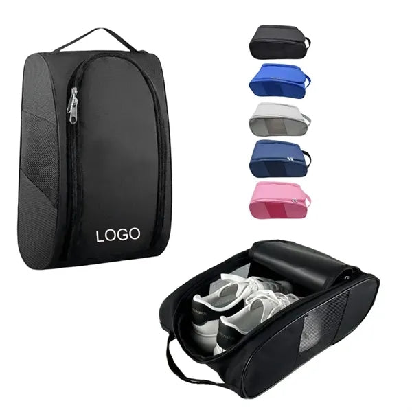 Oxford Cloth Portable Golf Shoe Bag