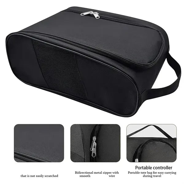 Oxford Cloth Portable Golf Shoe Bag