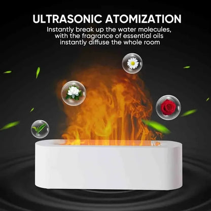Flame Essential Oil Aroma Diffuser