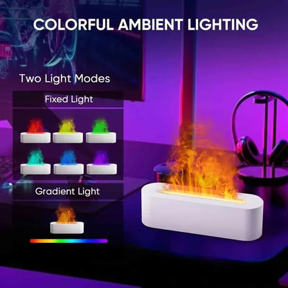 Flame Essential Oil Aroma Diffuser