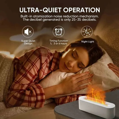 Flame Essential Oil Aroma Diffuser