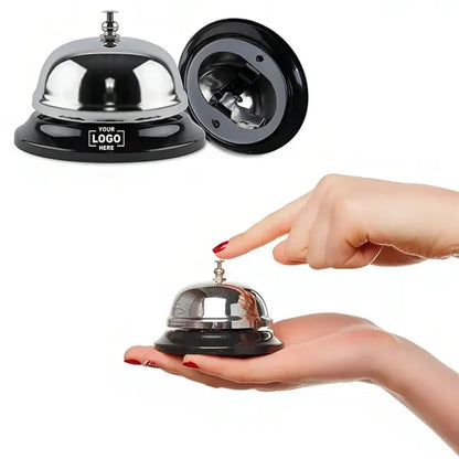 Classic Service Bell Gleaming Stainless Steel