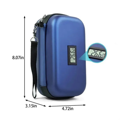 Portable Digital display Travel Daily Use Insulin Cooler
