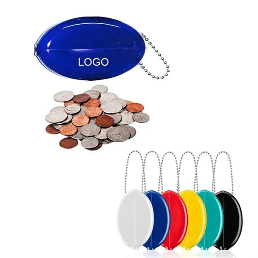 Oval Squeeze Coin Holders