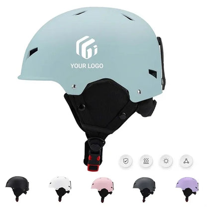 Outdoor gear adjustable protection ski snowboard helmet